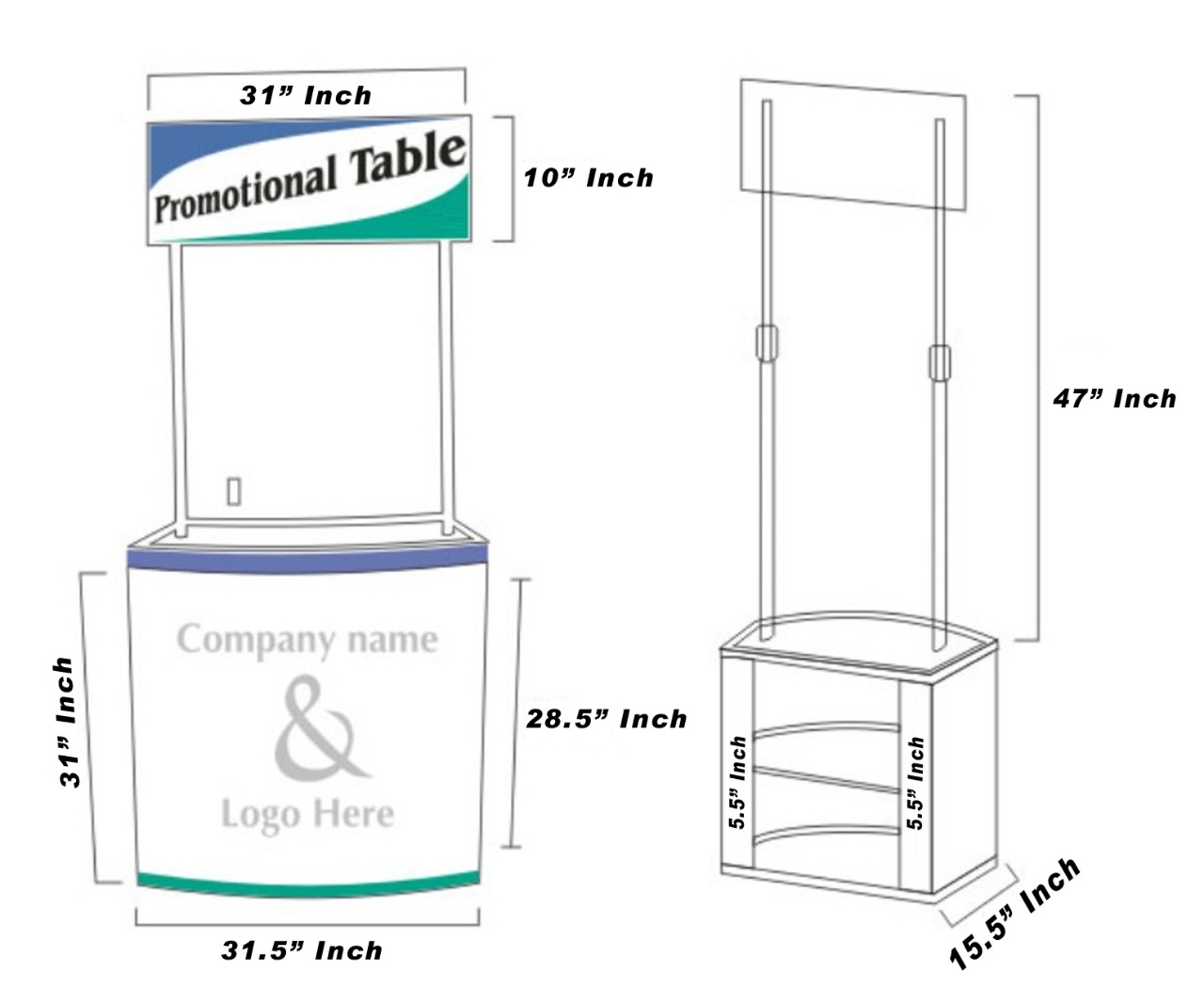 Promotional tables
